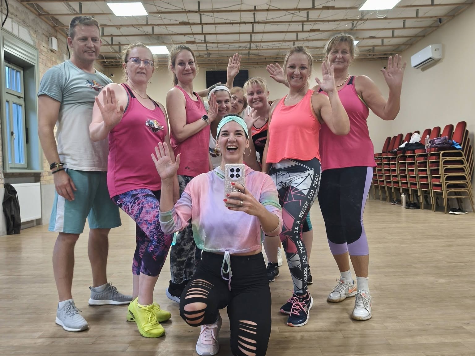 Zumba óra a Szegletházban 2